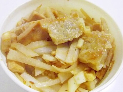 簡単＊美味＊大根とチルド焼売のオイスターソース炒め